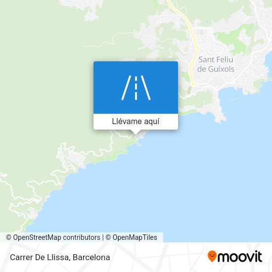 Mapa Carrer De Llissa