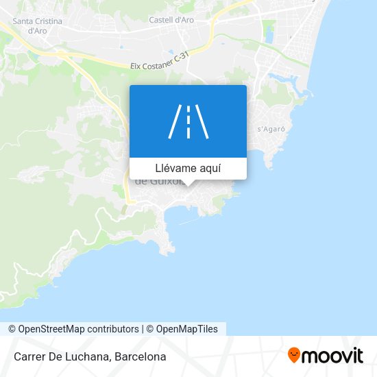 Mapa Carrer De Luchana