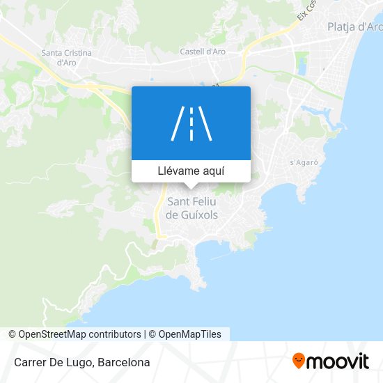 Mapa Carrer De Lugo