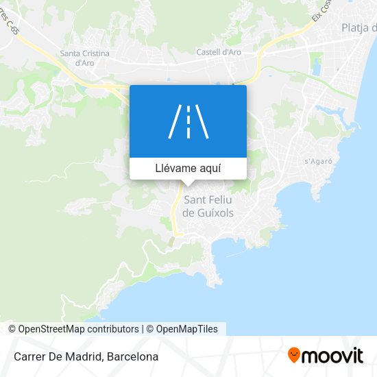 Mapa Carrer De Madrid