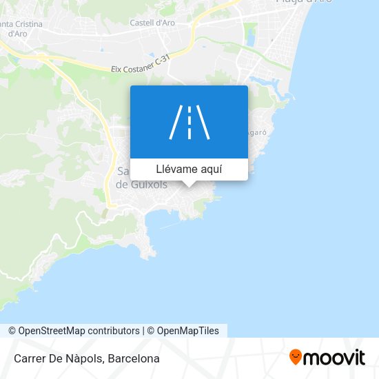 Mapa Carrer De Nàpols