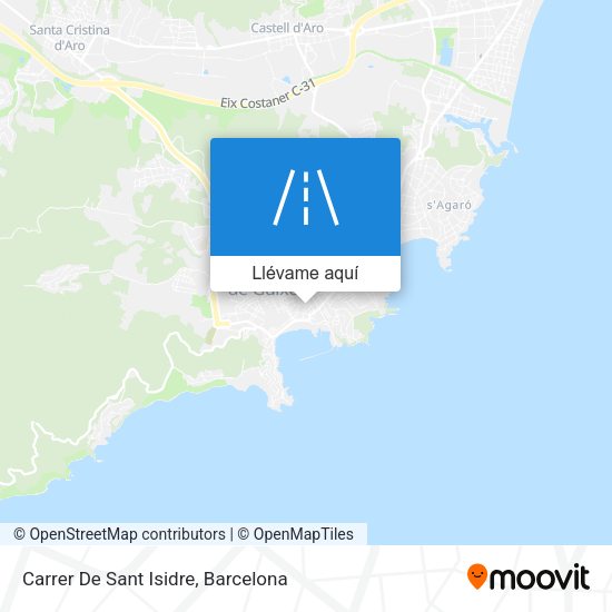 Mapa Carrer De Sant Isidre