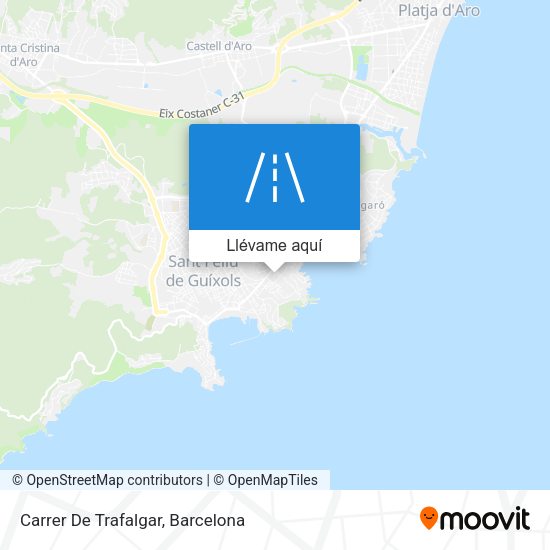 Mapa Carrer De Trafalgar
