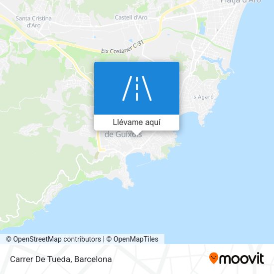Mapa Carrer De Tueda