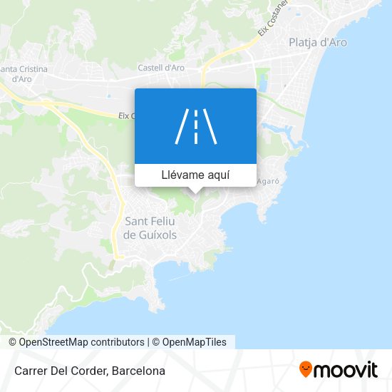 Mapa Carrer Del Corder