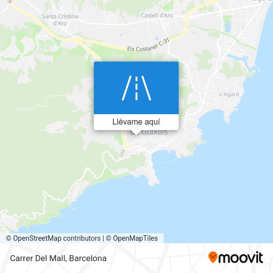 Mapa Carrer Del Mall