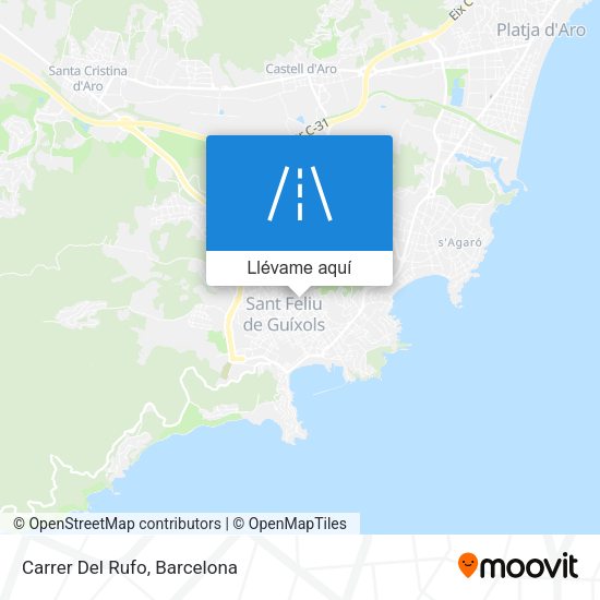 Mapa Carrer Del Rufo