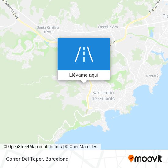 Mapa Carrer Del Taper