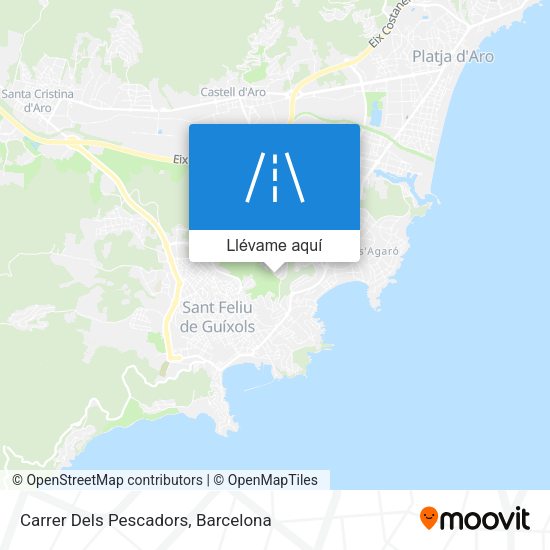 Mapa Carrer Dels Pescadors