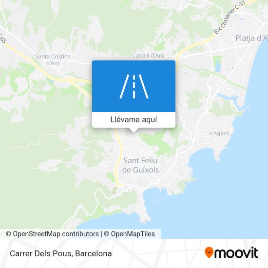Mapa Carrer Dels Pous