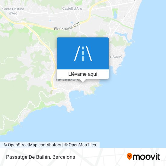 Mapa Passatge De Bailén