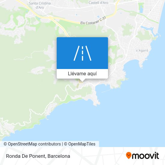 Mapa Ronda De Ponent