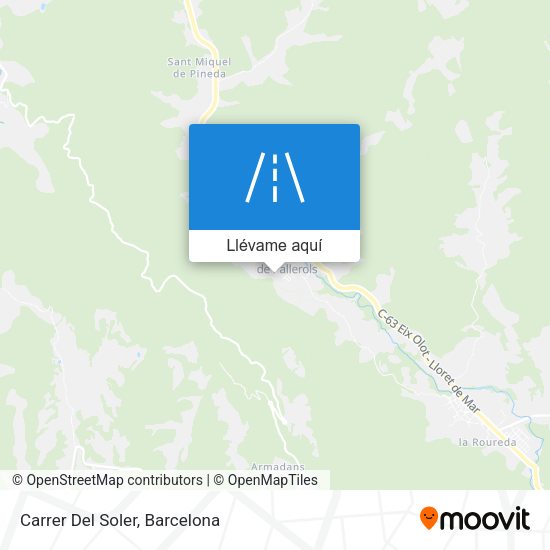 Mapa Carrer Del Soler
