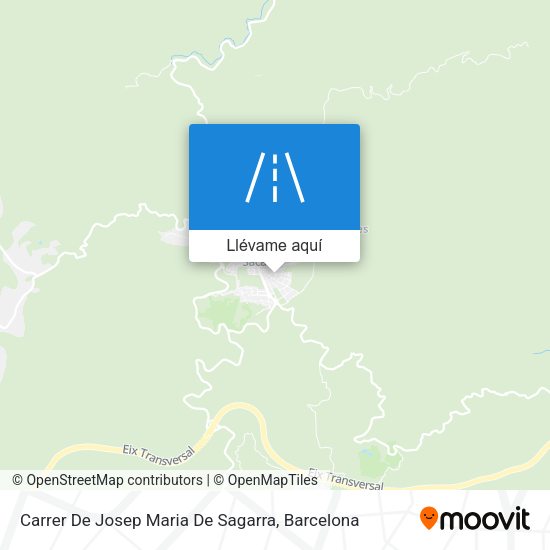Mapa Carrer De Josep Maria De Sagarra