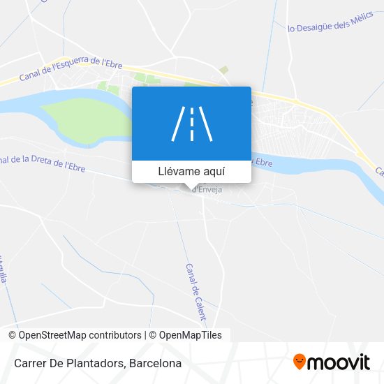 Mapa Carrer De Plantadors