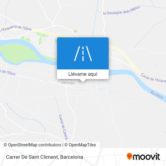 Mapa Carrer De Sant Climent