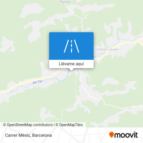 Mapa Carrer Mèxic