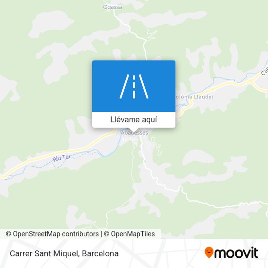 Mapa Carrer Sant Miquel