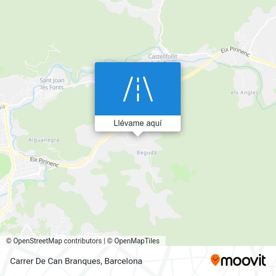 Mapa Carrer De Can Branques