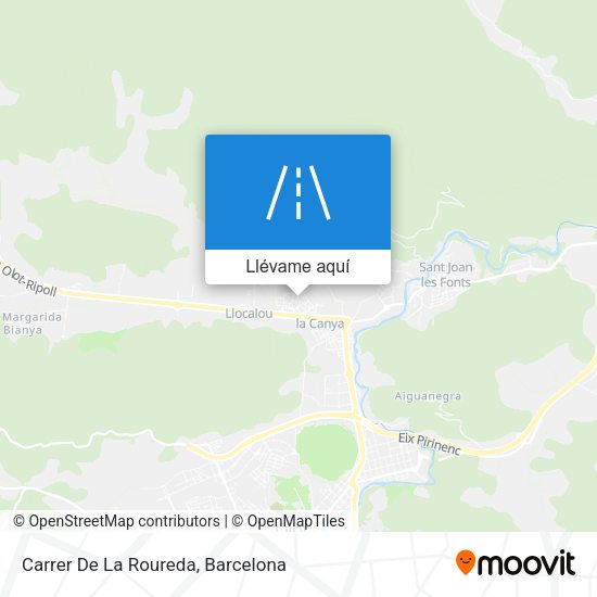 Mapa Carrer De La Roureda