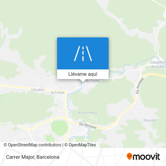 Mapa Carrer Major