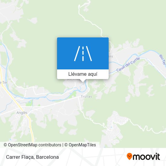 Mapa Carrer Flaça