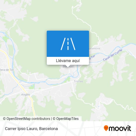 Mapa Carrer Ipso Lauro