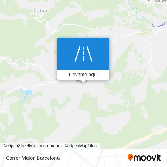 Mapa Carrer Major