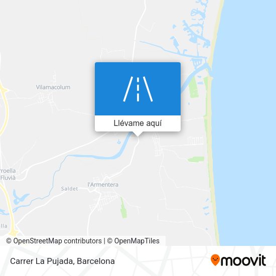 Mapa Carrer La Pujada