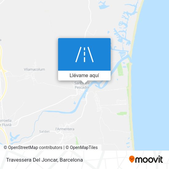 Mapa Travessera Del Joncar