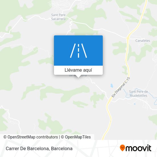 Mapa Carrer De Barcelona