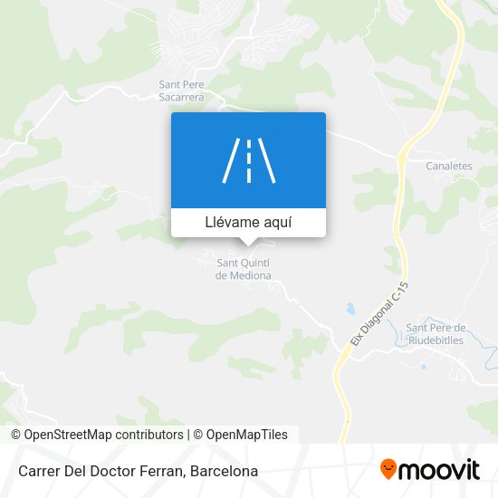 Mapa Carrer Del Doctor Ferran