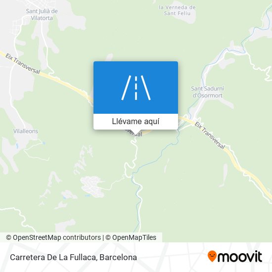 Mapa Carretera De La Fullaca