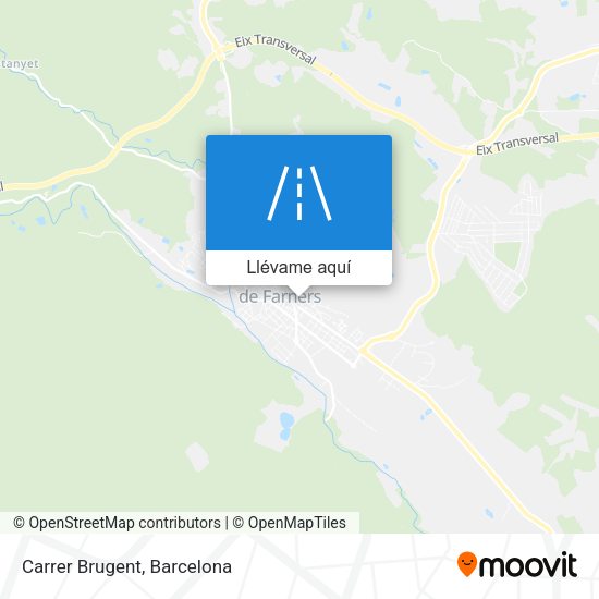 Mapa Carrer Brugent