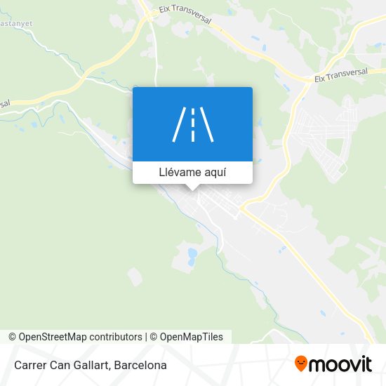 Mapa Carrer Can Gallart