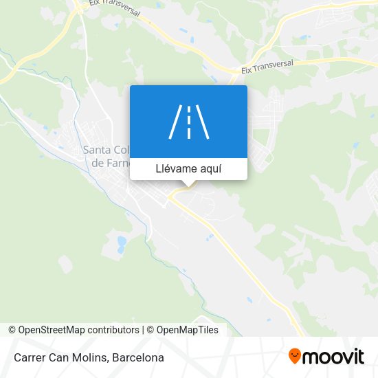 Mapa Carrer Can Molins