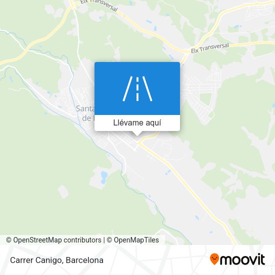 Mapa Carrer Canigo