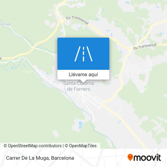 Mapa Carrer De La Muga