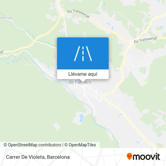 Mapa Carrer De Violeta