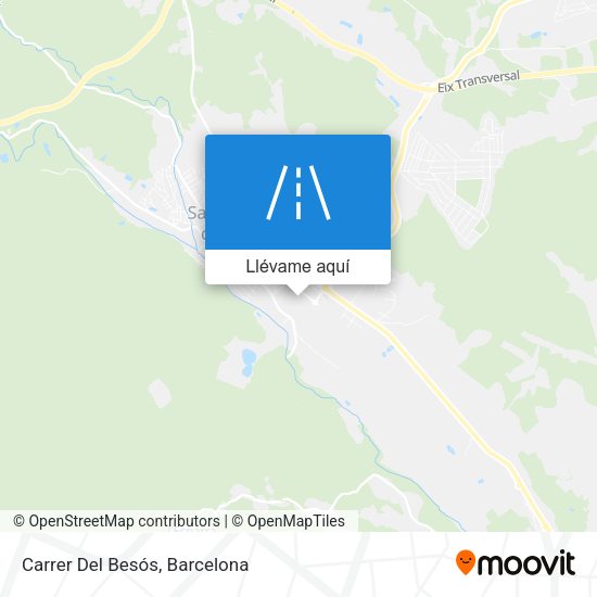Mapa Carrer Del Besós