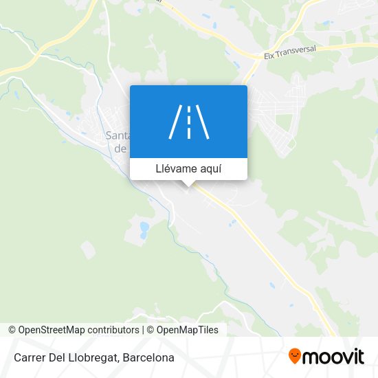 Mapa Carrer Del Llobregat