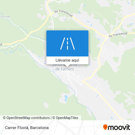 Mapa Carrer Fluvià