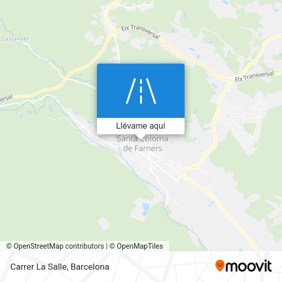 Mapa Carrer La Salle