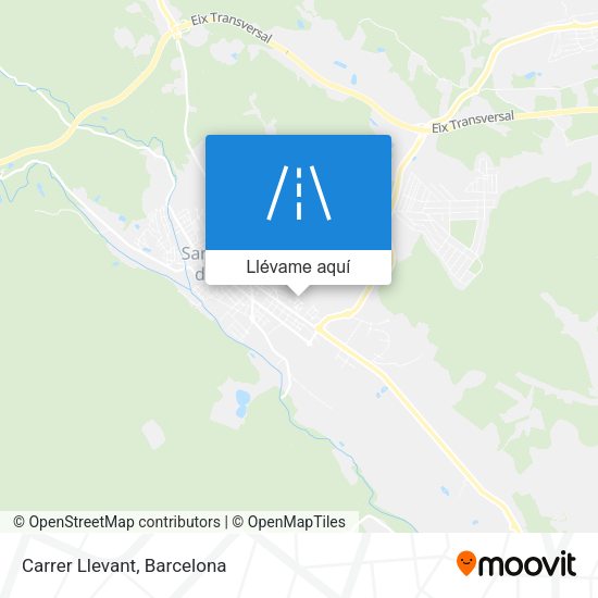 Mapa Carrer Llevant