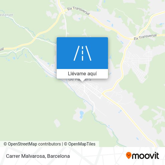 Mapa Carrer Malvarosa