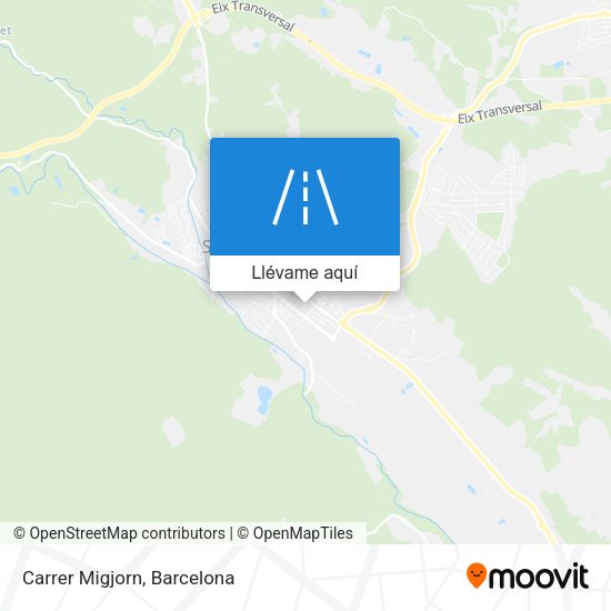 Mapa Carrer Migjorn