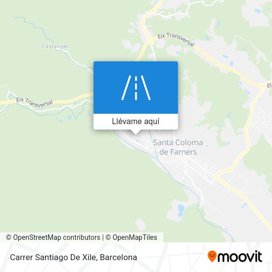 Mapa Carrer Santiago De Xile