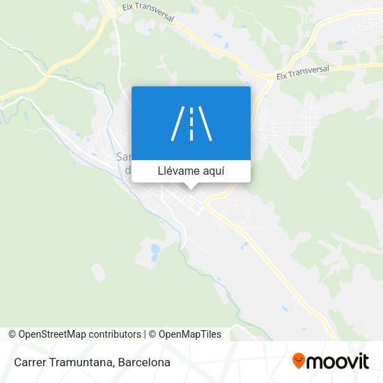 Mapa Carrer Tramuntana