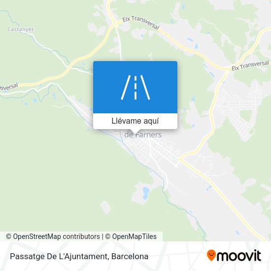 Mapa Passatge De L'Ajuntament