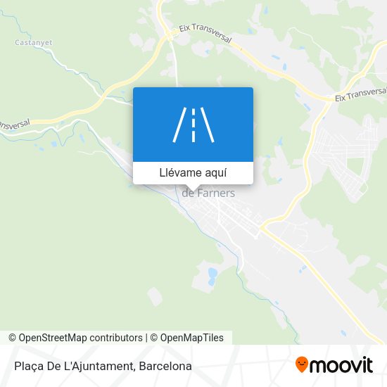 Mapa Plaça De L'Ajuntament